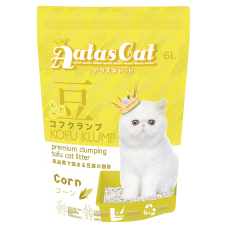 Aatas Kofu Klump Tofu Cat Litter Corn 6L, AAT3140, cat Tofu, Aatas, cat Litter, catsmart, Litter, Tofu